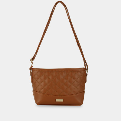 Túi xách nữ đeo vai công sở IDIGO FB2 - 3396, túi đeo chéo nữ đi chơi họa tiết chần trám