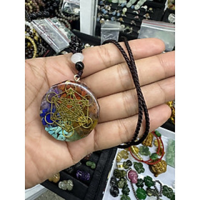 Mặt Dây Chuyền Orgonite, Vòng Cổ Trang Sức Thiền Năng Lượng