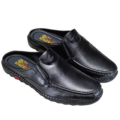 Giày Sục Nam HA NAM Da Bò Thật Cao Cấp GSB20172