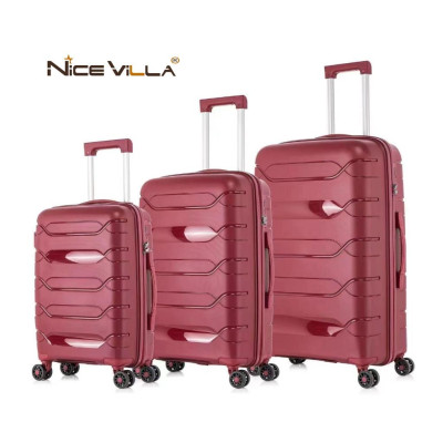 [Hỏa Tốc HCM] Vali Nhựa Dẻo PP Thời Trang NiceVilla Chống Va Đập Size 20inch & 24inch & 28inch