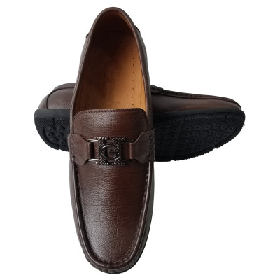 Giày Mọi Nam Da Bò Thật BIGGBEN Cao Cấp GM312