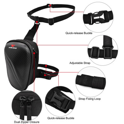 Túi đeo đùi để đi xe đạp Câu cá Đi bộ đường dài Chạy bộ