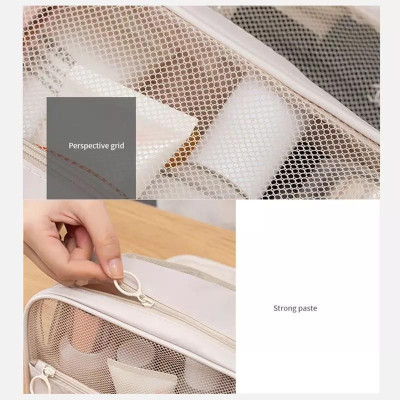 Túi xách tay đi du lịch đựng chống thấm đa năng đựng mỹ phẩm nhỏ gọn cao cấp có móc treo tiện lợi