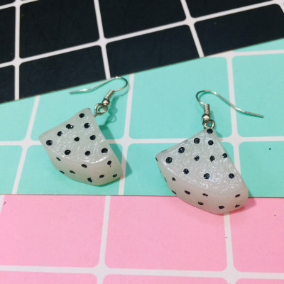 Khuyên tai hình hoa quả cute nhiều mẫu ngẫu nhiên 