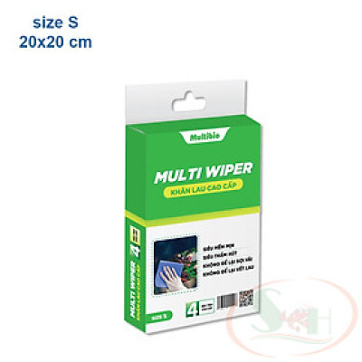 Khăn lau kính Multi Wiper sợi polymer cao cấp lau vệ sinh bể cá tép thủy sinh