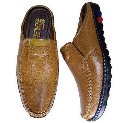 Giày Sục Nam HA NAM Da Bò Thật Cao Cấp GSB20171