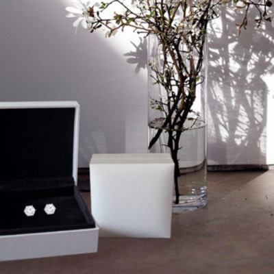 Bông Tai Kim Cương Nhân Tạo Gix Jewelry GE000003 - Trắng