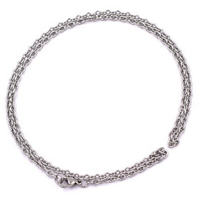 Dây Chuyền Inox Size 2MM, 3MM Bền Đẹp, Chắc Chắn