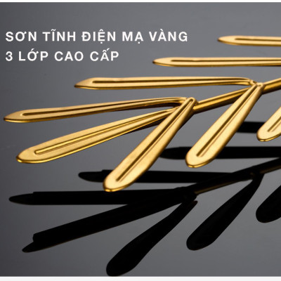 Đồng Hồ Trang Trí Treo Tường Nghệ Thuật Cao Cấp Shouse A23 hiện đại 3D kích cỡ lớn đẹp kim trôi treo phòng khách