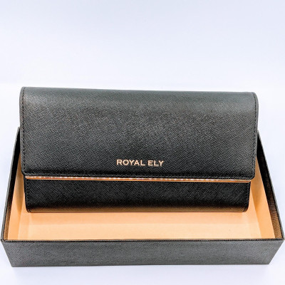 Bóp ví nữ dài cầm tay kiểu dáng thanh lịch, thời trang, đựng vừa điện thoại màn hình lớn, thêm chức năng chống quét thẻ cực đặc biệt