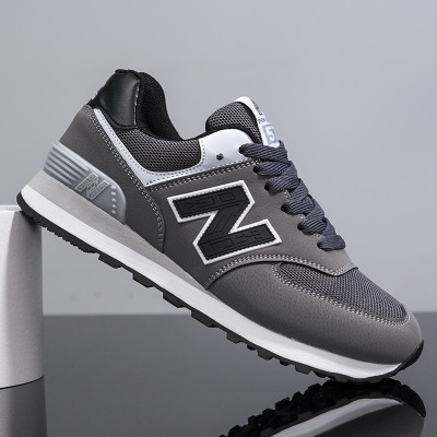 Giày thể thao nam, giày chạy bộ đế êm nhẹ, thoáng khí đế cao su đúc, chống trơn trượt hạn chế mòn  – GNA2024