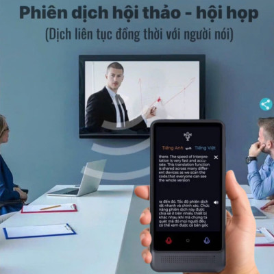 Máy Phiên Dịch Cao Cấp I-Tek T Plus - Hàng Chính Hãng - Bảo Hanh 12 Tháng.