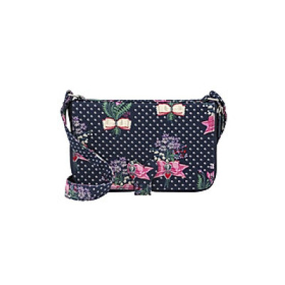 Cath Kidston - Túi đeo chéo/The Everything Cross Body - Lillies Posey - Navy