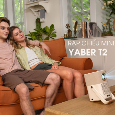 Máy chiếu thông minh Yaber T2 Plus tích hợp loa JBL Android Tivi Netflix bản quyền  Full-HD - Hàng Chính Hãng - Thương hiệu Máy chiếu gia đình và văn phòng hàng đầu
