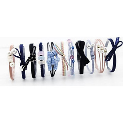 Set 11 dây buộc tóc cao cấp xuất Nhật HD05