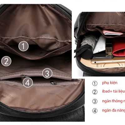 Ba lô nữ thời trang cao cấp phong cách mới