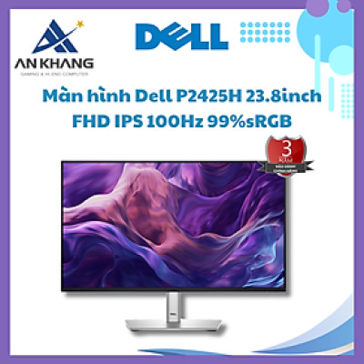 Màn hình Dell P2425H 23.8inch FHD IPS 100Hz 99%sRGB - Hàng Chính Hãng - Bảo Hành 36 Tháng