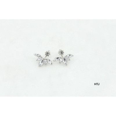 Bông tai bạc thời trang cao cấp chất liệu bằng bạc Ý SA012c - Bạc trang sức PKG