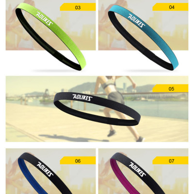 Băng Trán, Băng Đô Chặn Mồ Hôi Thể Thao Nam Nữ Sport Anti-Slip Sweatband AOLIKES YE-2101 - Hàng Chính Hãng