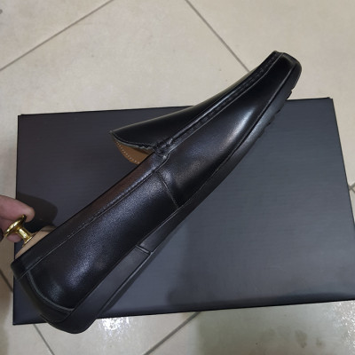 Giày Lười, Mọi Da Nam, Da Bò Mã GL-005