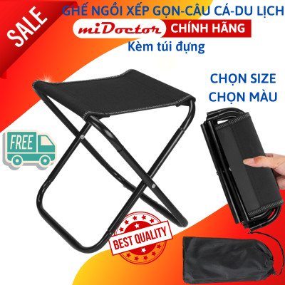 Ghế Mini Gập Gọn Đút Túi, Ghế Câu Cá, Du Lịch, Cắm Trại, Ngồi Chờ Tàu Hỏa Chọn Màu – Chọn Size Chính Hãng miDoctor