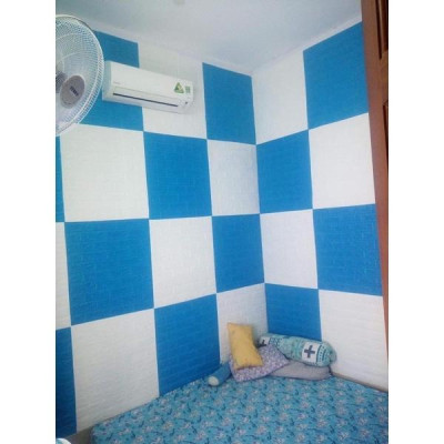 Xốp dán tường giả gạch loại dầy khổ lớn 70 x 77 cm