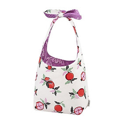 Cath Kidston - Túi 2 mặt/Mini Reversible Knotted Shopper - Pomegranate - Cream -1049084