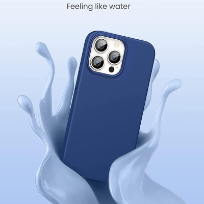 Ugreen UG80678LP546TK Navy Blue Silicone Ốp Lưng Iphone 13 Pro Max 6.7inch - HÀNG CHÍNH HÃNG