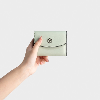 Ví Yuumy ( Thời trang nữ đựng thẻ ngăn xếp tiện lợi - Ví da Seasand YV108 )