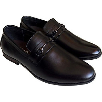 Giày tây nam Trường Hải màu đen da bò cao cấp GTN05981