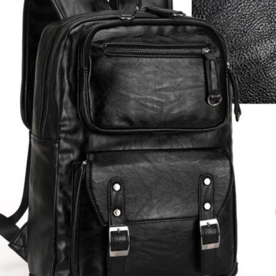 Ba lô da bò nam công suất lớn phong cách châu âu