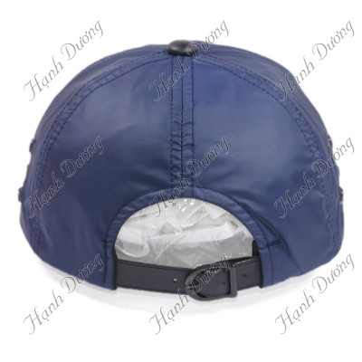 Mũ lưỡi trai vải dù trơn bóng thời trang cao cấp, đường may tinh tế, gắn sò đẹp LS, nón kết vải dù cao cấp