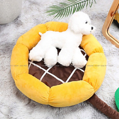 NỆM HOA HƯỚNG DƯƠNG DƯỚI 6KG SIÊU XINH CHO THÚ CƯNG CHÓ MÈO