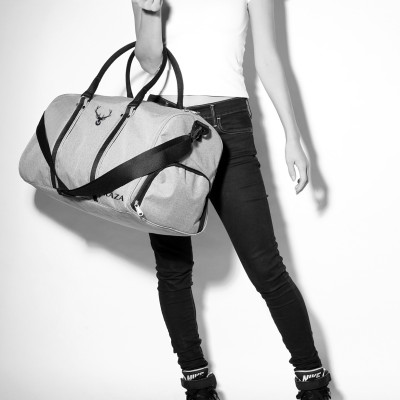 Túi Trống Du Lịch Praza TXTK078 (26 x 48 cm) - Xám