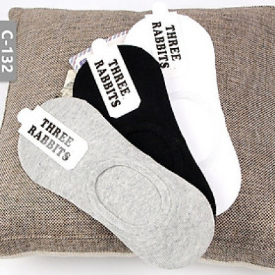 Bộ 5 đôi tất bàn chân nam Three Rabbits