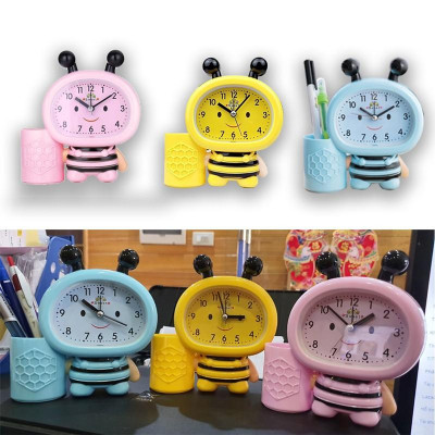 Đồng hồ báo thức hình con ong cho bé kiểu đồng hồ để bàn báo thức dễ thương