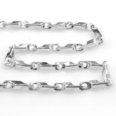 Dây Chuyền Nam Bạc Ta Kiểu Dây Đinh Bạc Hiểu Minh DBN055