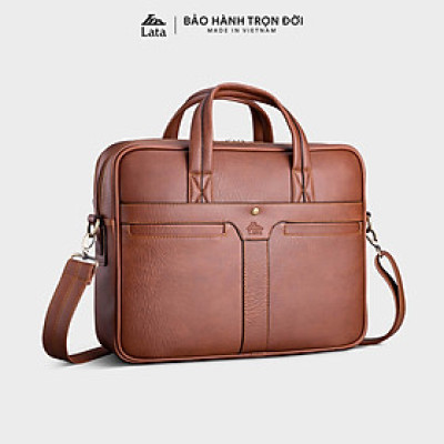 Cặp Công Sở Lata ( Thời trang nam basic - Cặp da CA34 )