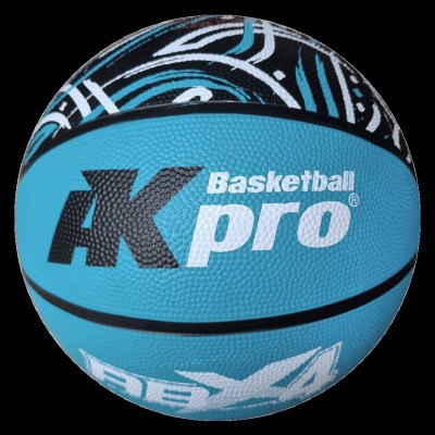 Bóng rổ Cao su AKpro ABX4 - màu Xanh - size 5, 6, 7 - Chính hãng