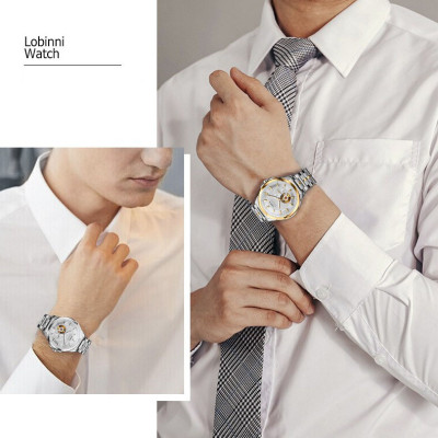 Đồng hồ nam Lobinni L5007-1 chính hãng Thụy Sỹ