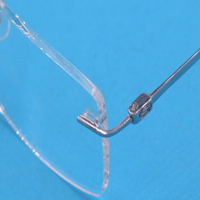 Mắt kính lão ti-tan bạc không viền 868