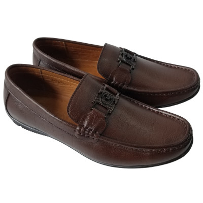 Giày Mọi Nam Da Bò Thật BIGGBEN Cao Cấp GM312