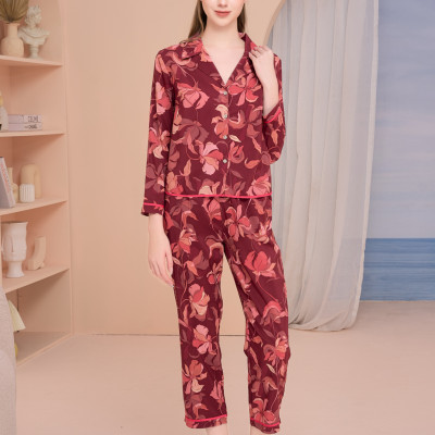 Bộ Đồ Satin Dài Nữ Vincy Thoáng Mát BSD010S31 