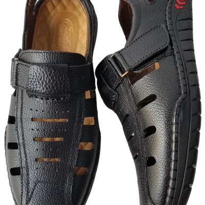 Giày mọi rọ nam da bò thật BIGGBEN cao cấp GM262