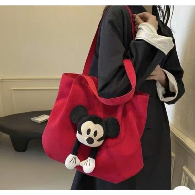 Túi Đeo Vai Mickey Blazetec Kawaii - Túi Xách Búp Bê Hoạt Hình Mềm Mại, Màu Đen - HÀNG CHÍNH HÃNG MINIIN