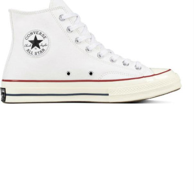 Giày Sneaker Unisex Converse Chuck Taylor All Star 1970s All White Hi 2018