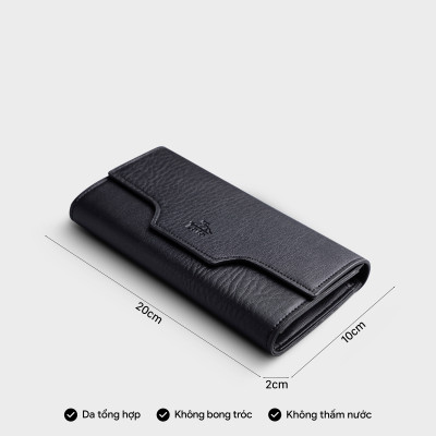 Ví Lata ( Thời trang nữ dáng cầm tay dáng dài - Ví da VN56 )