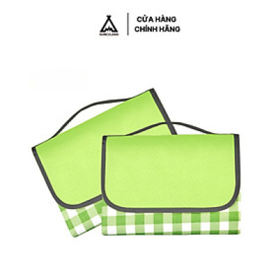 Thảm picnic Suncojia, thảm chống ẩm, kiểu sọc xanh trắng, thảm bãi biển, kích thước 2×1.5 mét