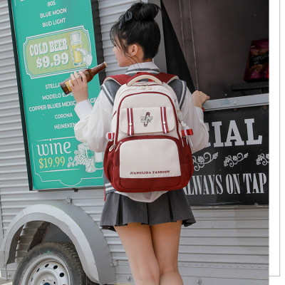 Balo đi học thời trang nữ phong cách nhật màu pastel kiểu dáng mới đựng laptop đi làm du lịch 9608