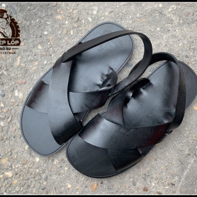 Dép cao su Nam  Nữ 3 quai có hậu bhh